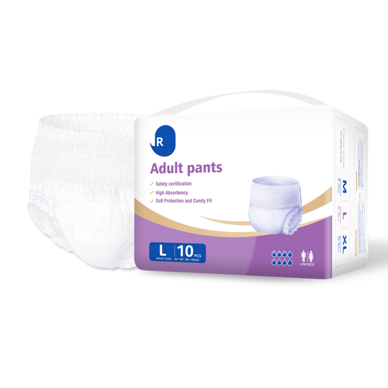Disposable adult pants ultra-thin adult diaper pants all sizes with Free Samples