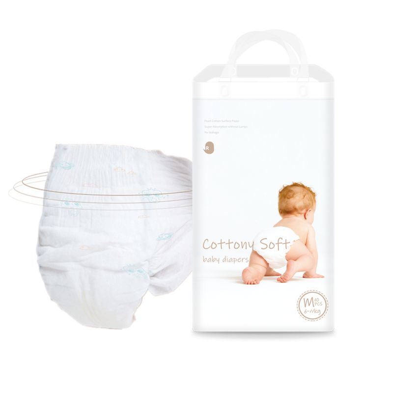 Hypoallergenic Custom Super Absorbent Baby Diaper Disposable Diapers for Babies