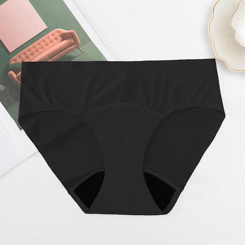Women's Seamless Reusable 5 Layer absorption anti-microbial Period Panties