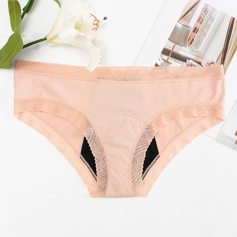 Mid Rise Underwear Free Sample Anti-Bacterial Menstrual Panties