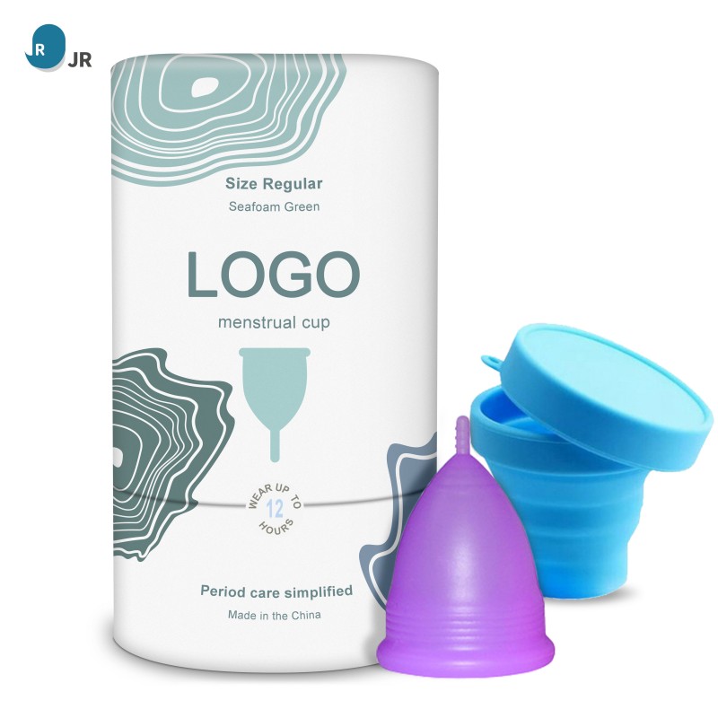 Hot Selling Medical Silicone Reusable Flexible Female Menstrual Cup In Stock