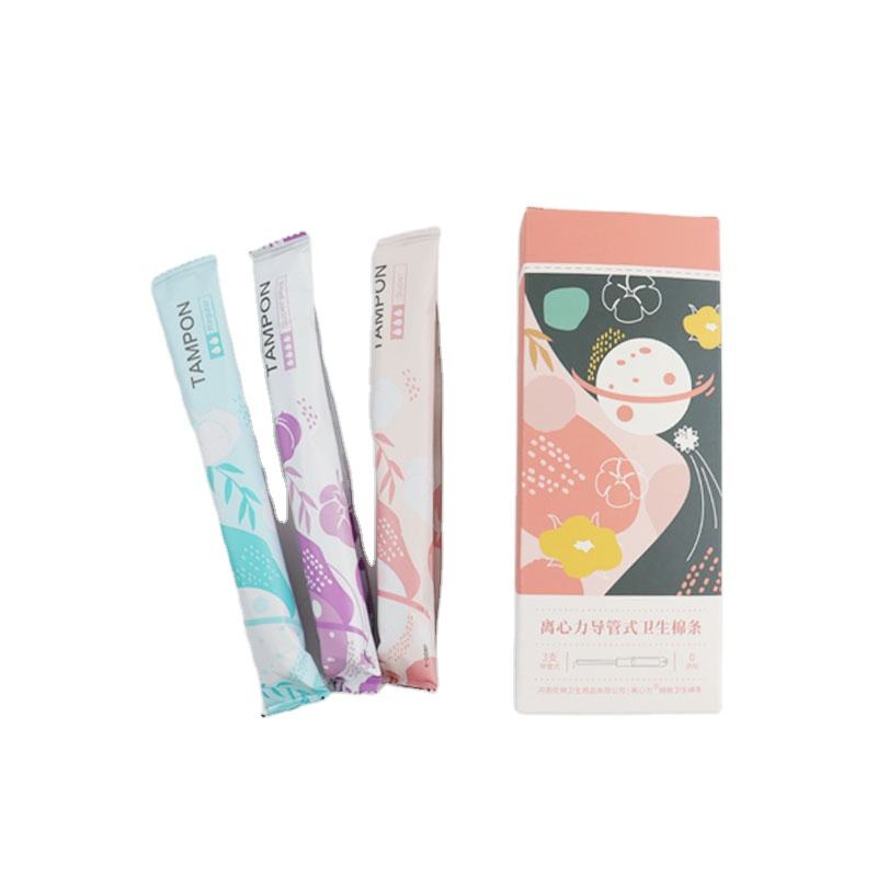 Biodegradable Organic Cotton Feminine Care Tampons Disposable Cotton  Tampons